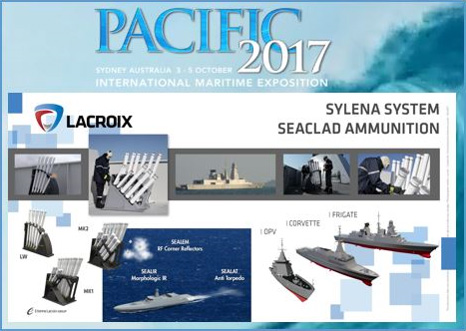 Lacroix Defense PACIFIC 2017 Sylena Naval Countermeasures