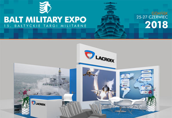Lacroix exposera à Balt Military Expo 2018