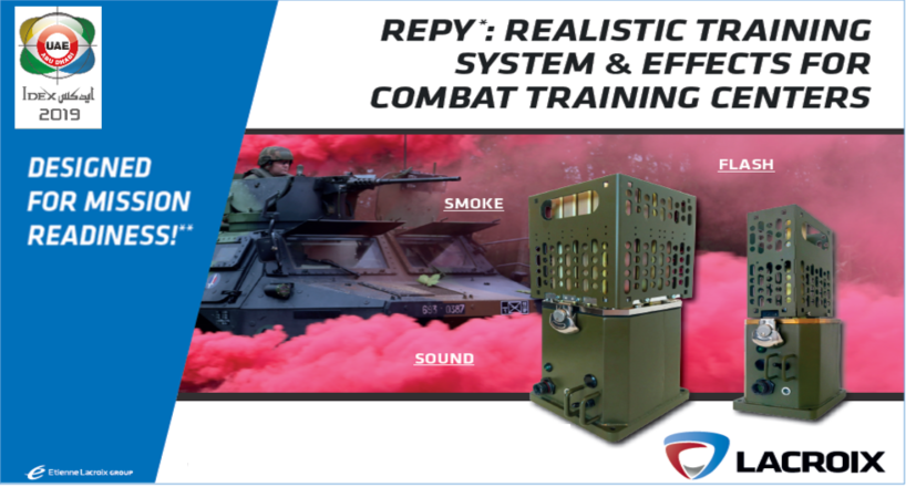 Lacroix IDEX 2019 REPy Training Simulation