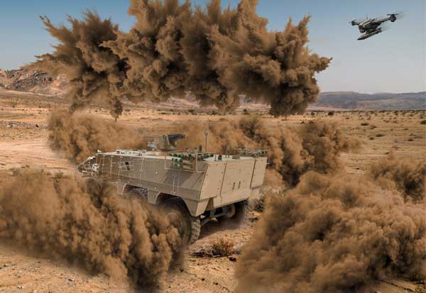 Protection des véhicules blindés et détection des menaces drone : 
Une nouvelle configuration 100% française dévoilée sur Eurosatory 2026