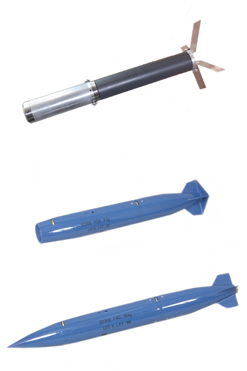 Lacroix Defense BAVAR Manpads Simulator, Practice Bombs, Airborne Training